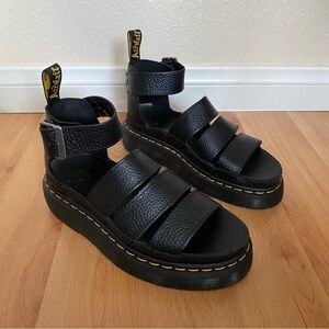 Dr. Martens Clarissa II Quad Leather Platform Sandals